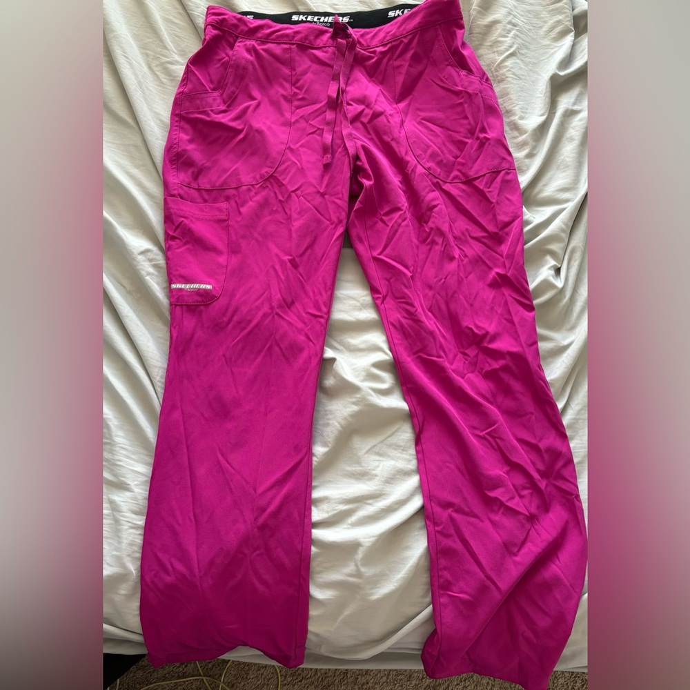 Sketchers Pink Scrub Pants